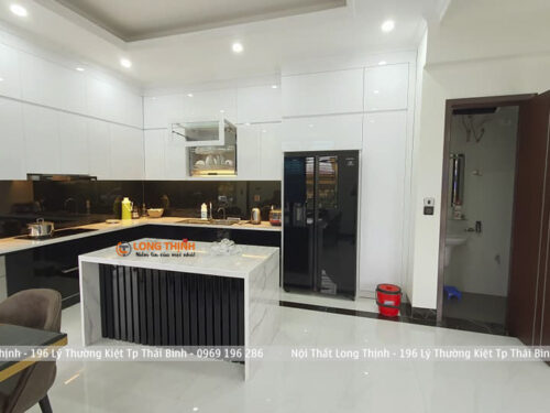 Tủ Bếp Gỗ MDF An Cường Cao Cấp